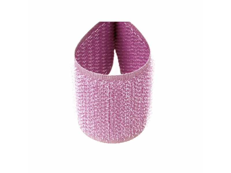 Zipová páska  fialová 244 polyester/nylon háček 25 m