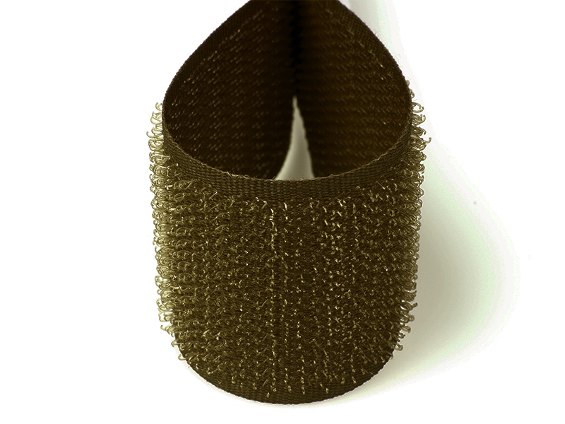 Zipová páska  olivová 564 polyester/nylon háček 25 m