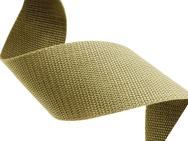 Webbing pp 15 mm / 1,3 mm olive 170 50 mb