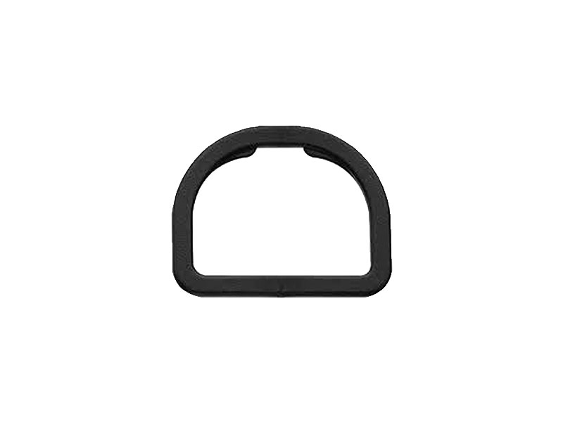 Półkole plastikowe 32 mm (ctg) czarne