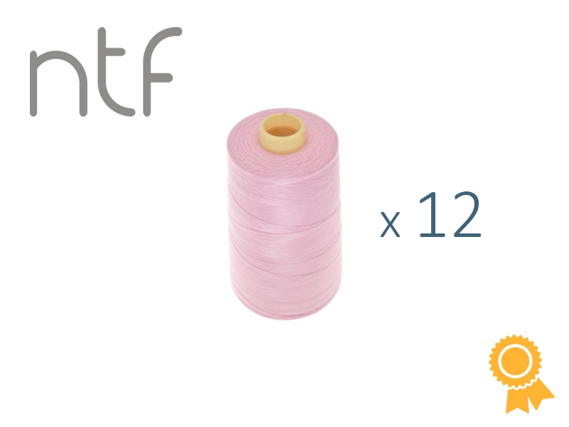 POLYESTER THREADS NTF 40/2 PINK A549 1000 M x 12 PCS.