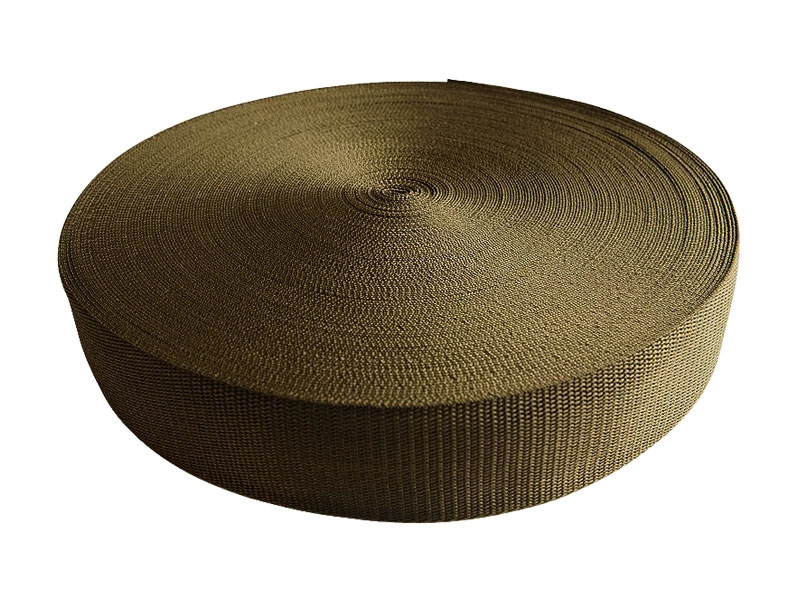 Taśma nośna polipropylenowa  15 mm / 1,3 mm ciemnooliwkowa (888)