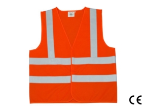 Kamizelka odblaskowa ochronna 4 pasy pomarańczowa XL Kamizelka odblaskowa ochronna 4 pasy pomarańczowa XL