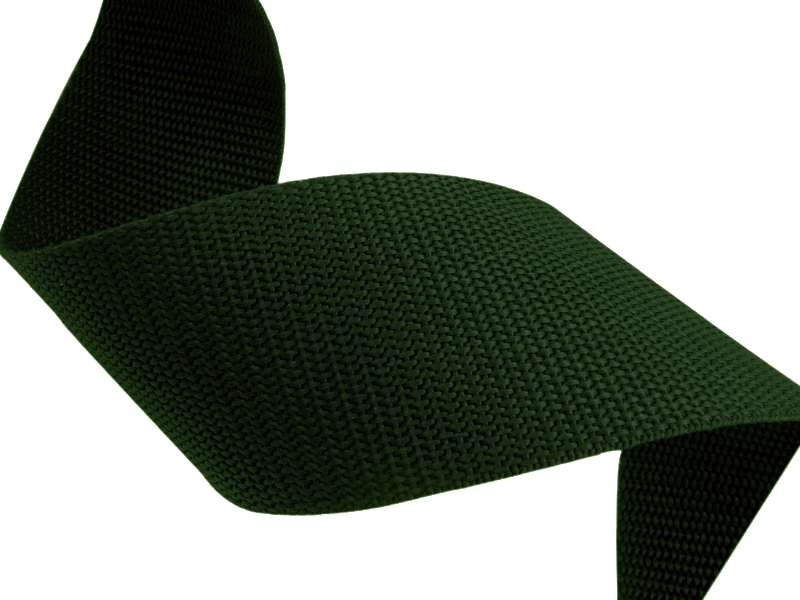 Tragband pp 10 mm / 1,3 mm dunkelgrün 153 50 lm
