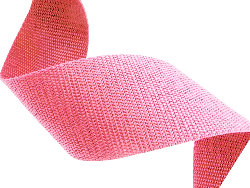 Tragband pp 15 mm / 1,3 mm rosa 513 50 lm