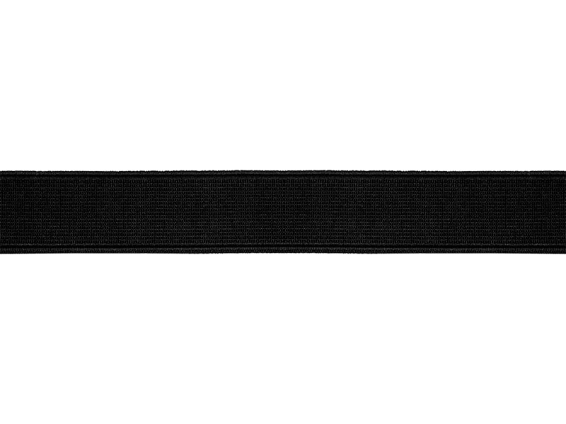 SHOES ELASTIC BAND 25 MM (580) BLACK 25  MB