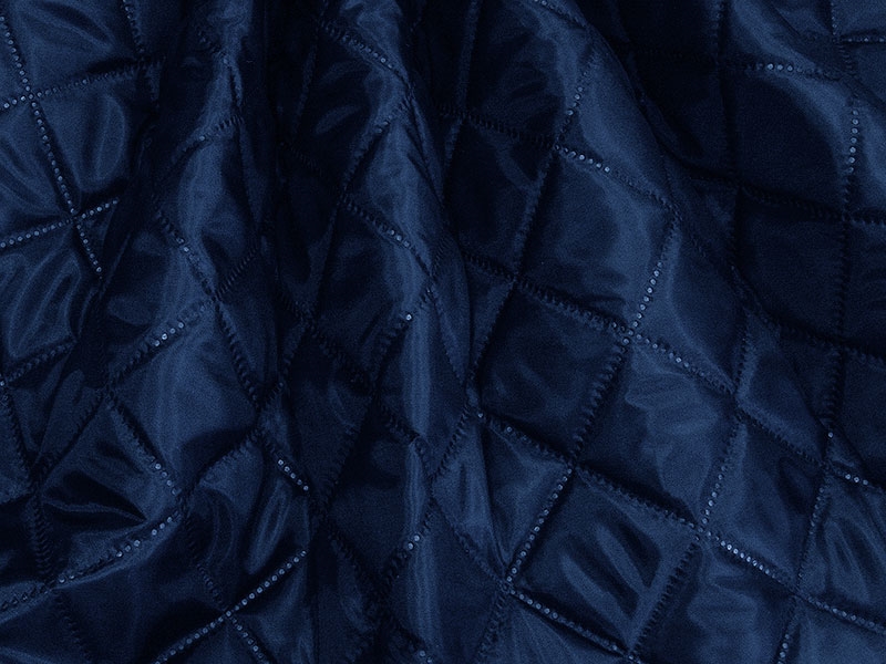 PROŠÍVANÁ POLYESTEROVA LATKA 180T (058) TMAVOMODRÁ 150 CM 25 M