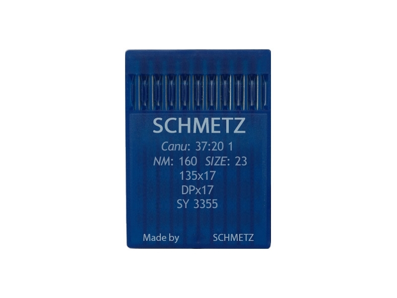 ИГЛА ШВЕЙНАЯ ДЛЯ МАШИН ПРОМЫШЛЕННЫХ ГОЛОВКИ SCHMETZ 135X17 160 100 ШТ.