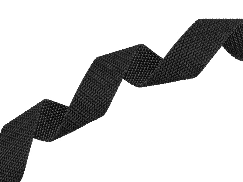 TRAGBAND  20 MM / 2,0&nbsp MM SCHWARZ 580 PP 50  LM