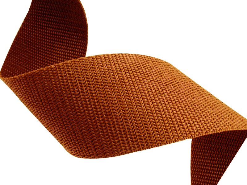 Tragband pp 15 mm / 1,3 mm hellbraun 808 50 lm Tragband pp 15 mm / 1,3 mm hellbraun 808 50 lm