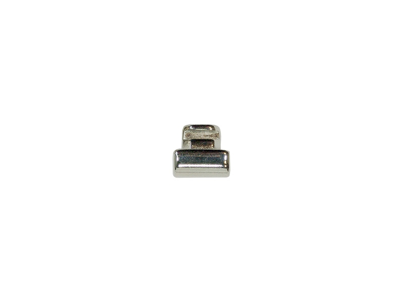 Metal connector for handle nickel 1 pcs