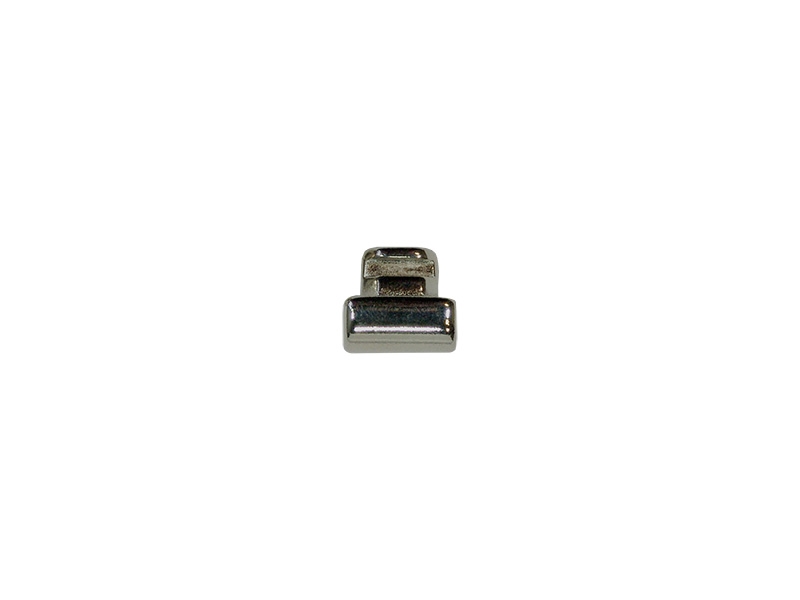 Metal connector for handle black nickel 1 pcs