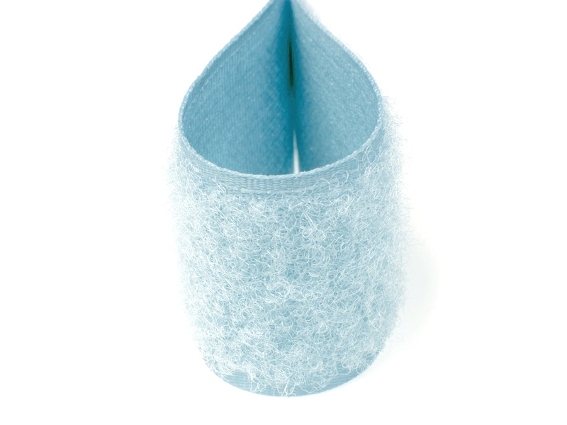 Hook and loop tape blue 026 polyester/nylon loop 25 mb Hook and loop tape blue 026 polyester/nylon loop 25 mb