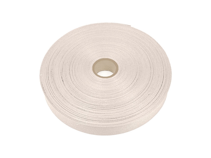 Grosgrain ribbon 20 mm/0,40 mm light beige (122) Grosgrain ribbon 20 mm/0,40 mm light beige (122)