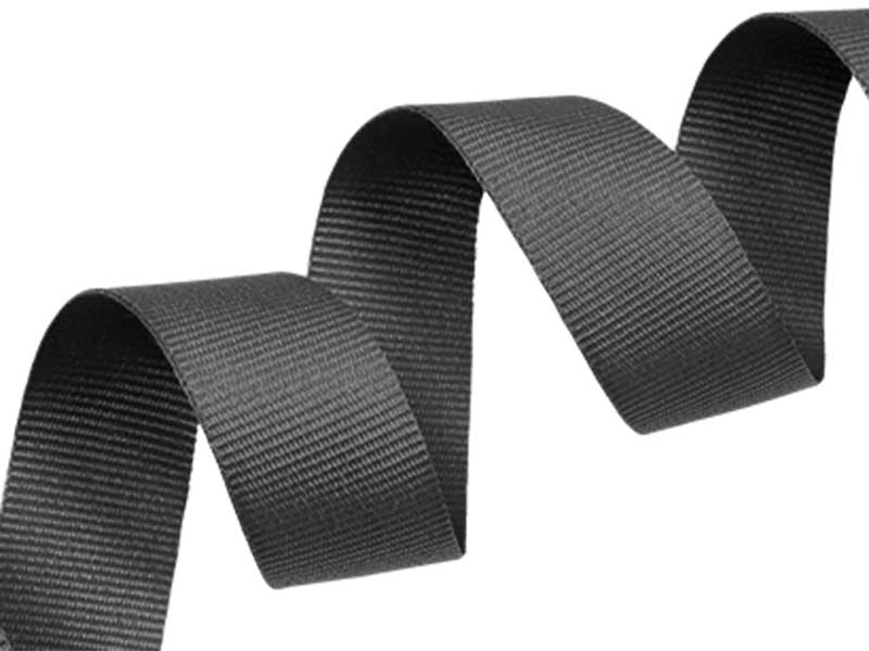 Ripsband 20 mm/0,40 mm Graphit (301)
