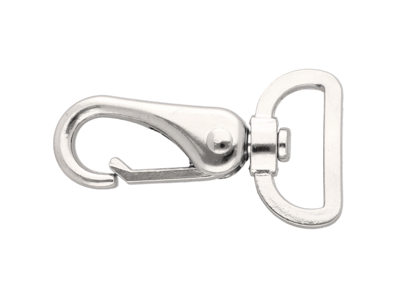 METAL SNAP HOOK RF-175 26  MM ERYK NICKEL 1  PCS