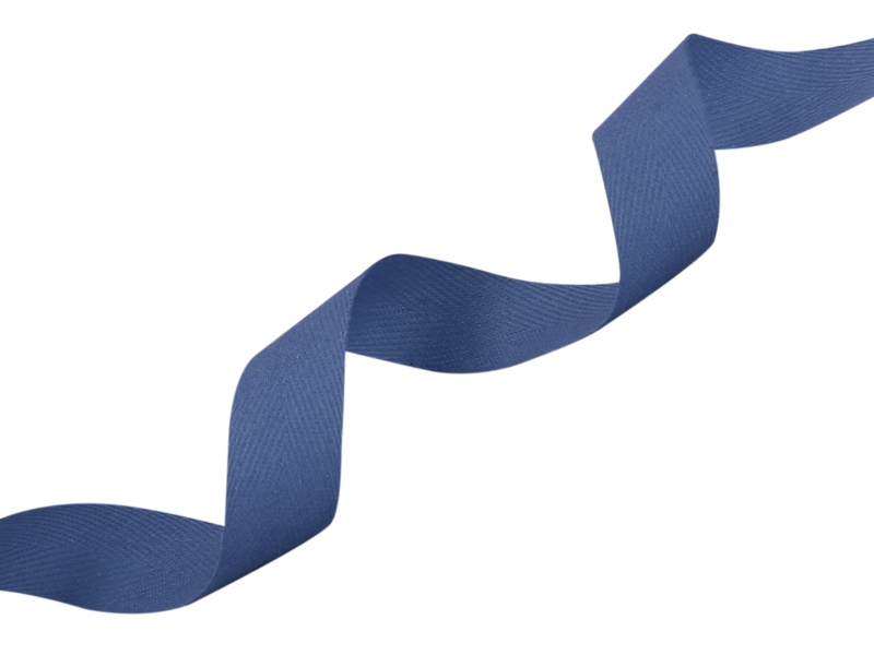 Cotton Twill Tape 20 mm/0,35 mm blue (558)