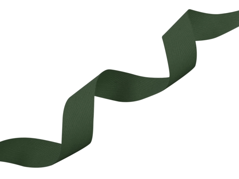 Cotton Twill Tape 20 mm/0,35 mm green (153)