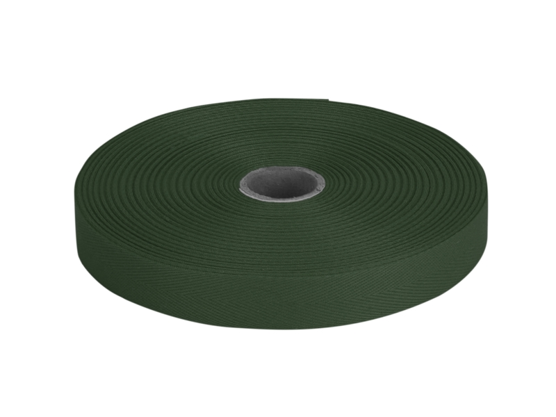 Cotton Twill Tape 20 mm/0,35 mm green (153)