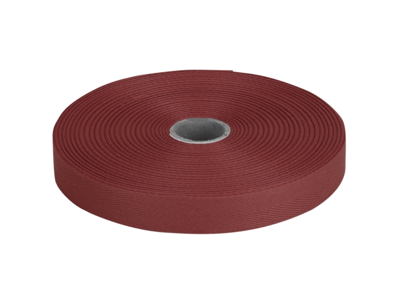 Cotton Twill Tape 20 mm/0,35 mm maroon (236)