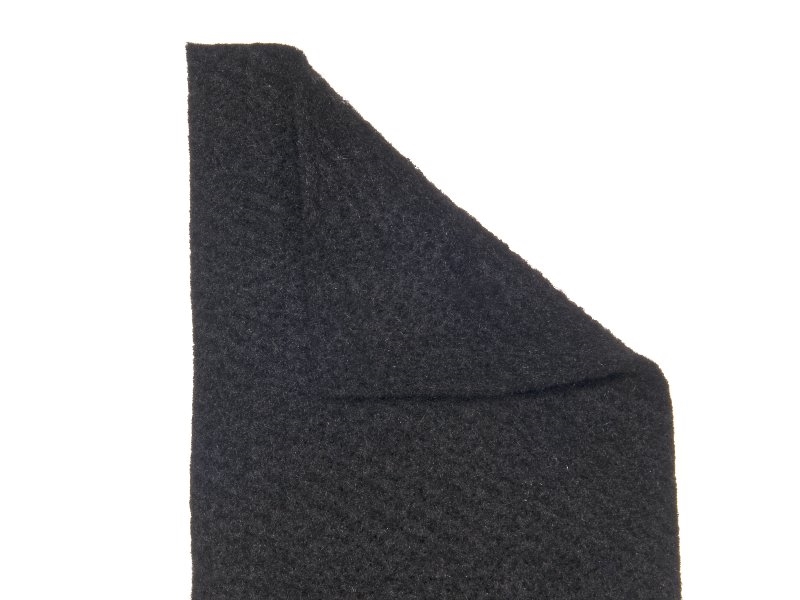 POLYESTROVÉ NETKANÉ TEXTILIE 250 ČERNÁ 150 CM 1 MB