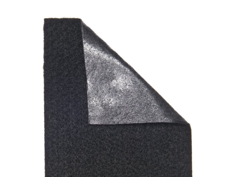 POLYESTROVÉ NETKANÉ TEXTILIE 450 ČERNÁ 150 CM 1 MB