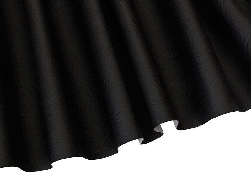 IMITATION LEATHER CANYON BLACK 110 140 CM 1 MB