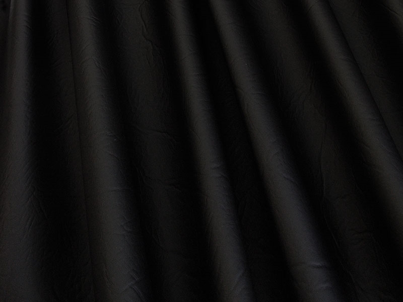IMITATION LEATHER CANYON BLACK 110 140 CM 1 MB