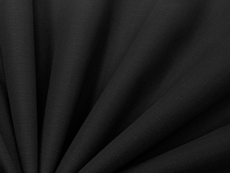 Tkanina poliestrowa 600*600D rip-stop PVC (580) czarna