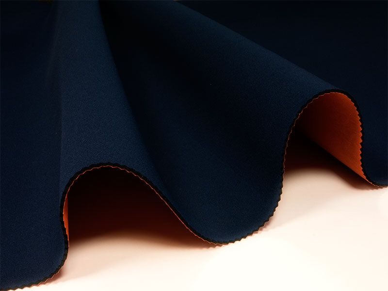 Neoprene 3 mm oranžový-tmavomodrý (523/919)