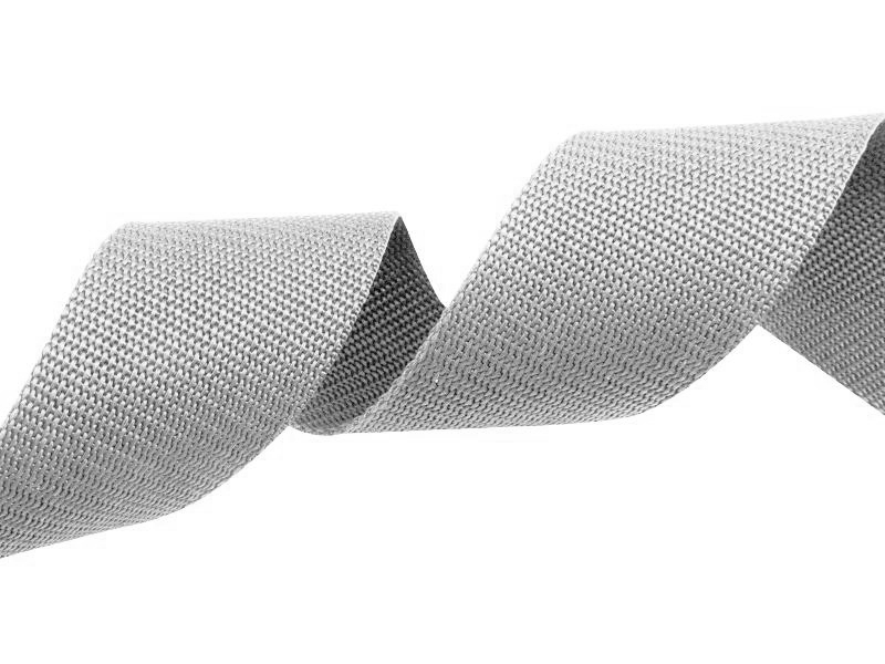 Tragband pp 40 mm / 1,3 mm hellgrau 336 50 lm