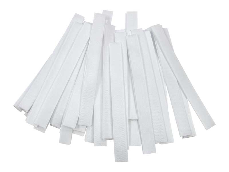 Velcro tape mix white stripes 60 x 20 cm pes/nylon loop + hook Velcro tape mix white stripes 60 x 20 cm pes/nylon loop + hook