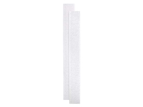 Velcro tape mix white stripes 60 x 20 cm pes/nylon loop + hook