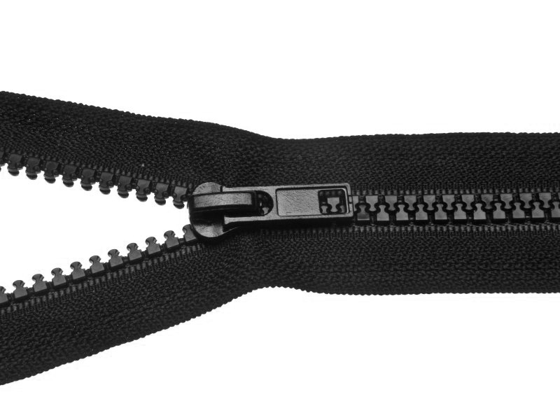 REIßVERSCHLUSS 5 TEILBAR 75 CM (580) SCHWARZ 50 ST.