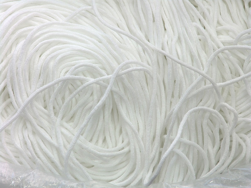 GUMMIKORDEL 3 MM  WEIß 501 POLYESTER 2,54 kg (2109  m)
