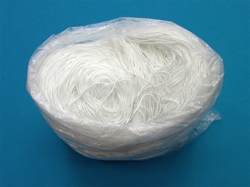 GUMMIKORDEL 3 MM  WEIß 501 POLYESTER 2,54 kg (2109  m)