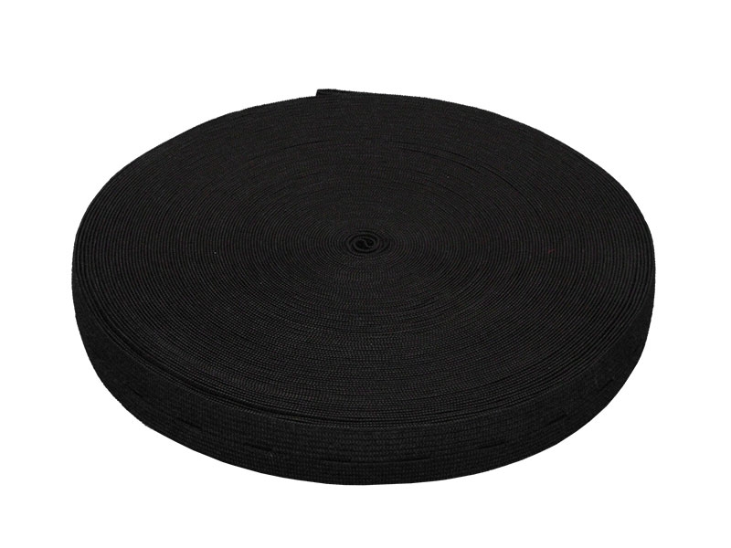 ELASTISCHE  BAND MIT KNOPFLÖCHERN 30 MM