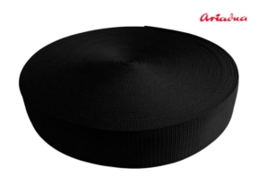 Polypropylene carrier tape 80 mm / 1.3 mm black (580)