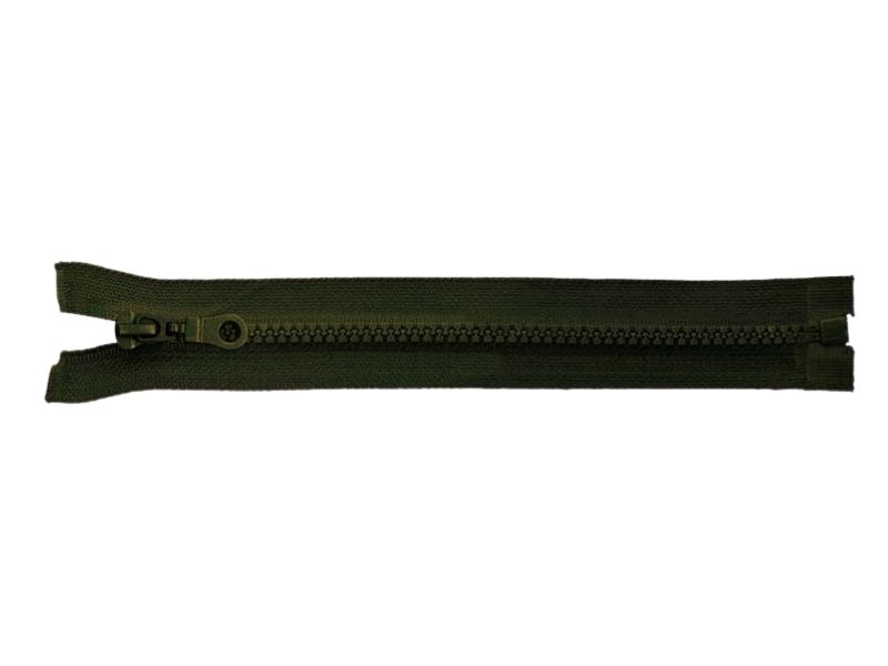 Zamek błyskawiczny kostkowy 5 rozdzielczy 60 cm auto lock (175) zielony wojskowy Zamek błyskawiczny kostkowy 5 rozdzielczy 60 cm auto lock (175) zielony wojskowy