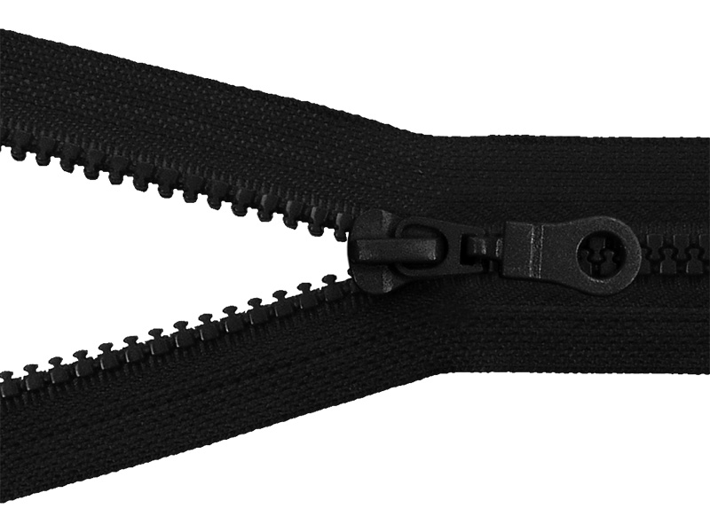 REIßVERSCHLUSS 5 TEILBAR 65 cm (580) SCHWARZ 50 ST.