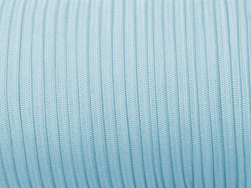 Elastischer band flach gestrickt 7 mm (351) Himmelblau polyester 100 lm Elastischer band flach gestrickt 7 mm (351) Himmelblau polyester 100 lm