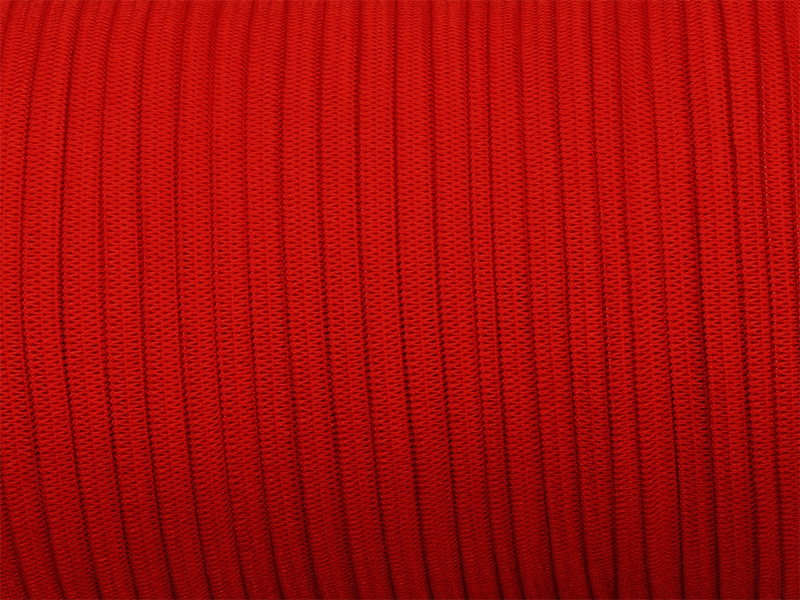 Elastischer band flach gestrickt 7 mm (171) Rot polyester 100 lm Elastischer band flach gestrickt 7 mm (171) Rot polyester 100 lm