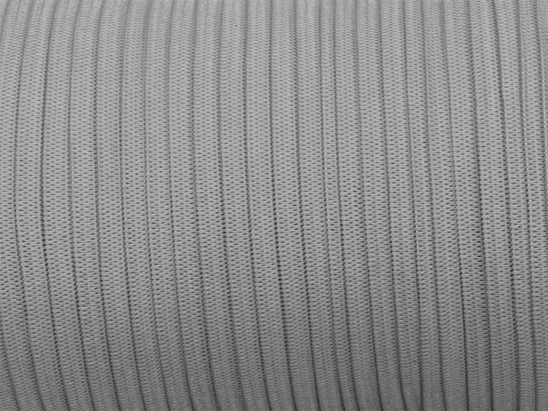 Pruženka hladká pletená 7 mm (134) šedá polyester 100 m Pruženka hladká pletená 7 mm (134) šedá polyester 100 m