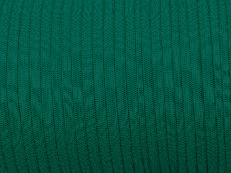 Pruženka hladká pletená 7 mm (906) tyrkysový polyester 100 m
