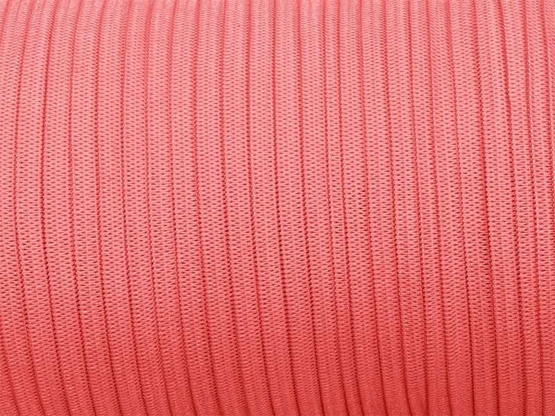 Knitted elastic tape 7 mm (513) pink polyester 100 mb Knitted elastic tape 7 mm (513) pink polyester 100 mb