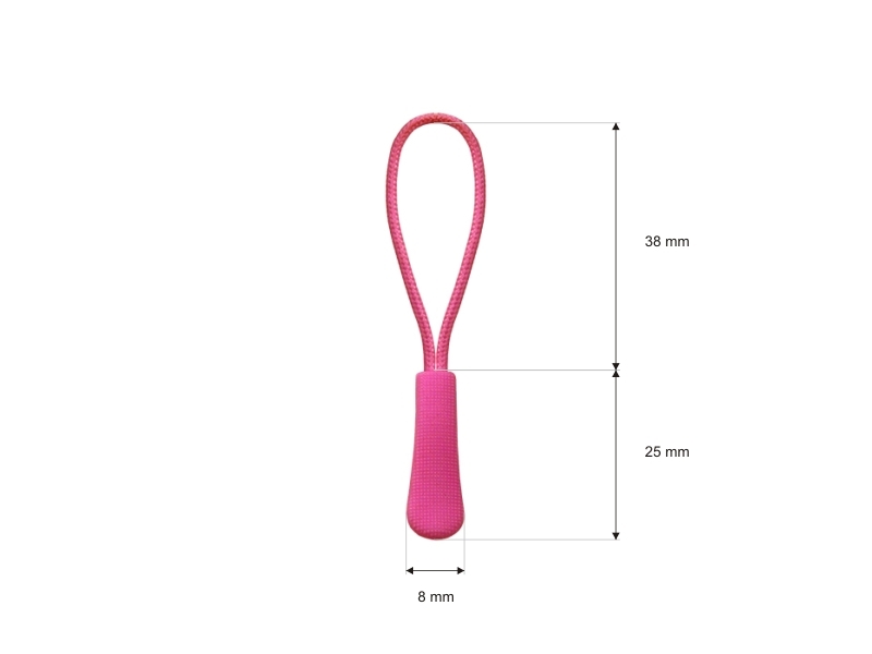 STRING  DECORATIVE PULLER 516 PINK 100 PCS