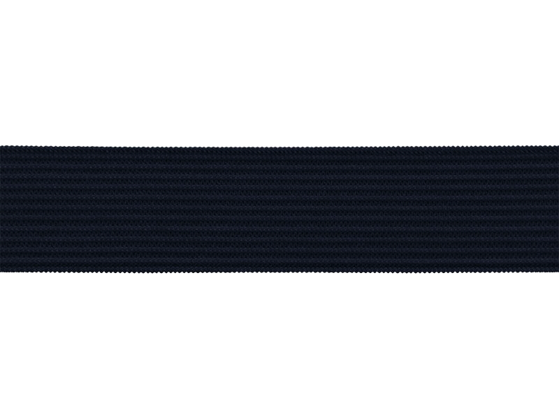 Pruženka hladká pletená 20 mm (058) tmavomodrá polyester 25 m Pruženka hladká pletená 20 mm (058) tmavomodrá polyester 25 m