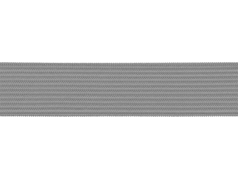 Knitted elastic tape 20 mm (134) grey polyester 25 mb Knitted elastic tape 20 mm (134) grey polyester 25 mb