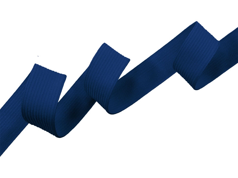 Elastischer band flach gestrickt 20 mm (220) kornblumenblau polyester 25 lm Elastischer band flach gestrickt 20 mm (220) kornblumenblau polyester 25 lm