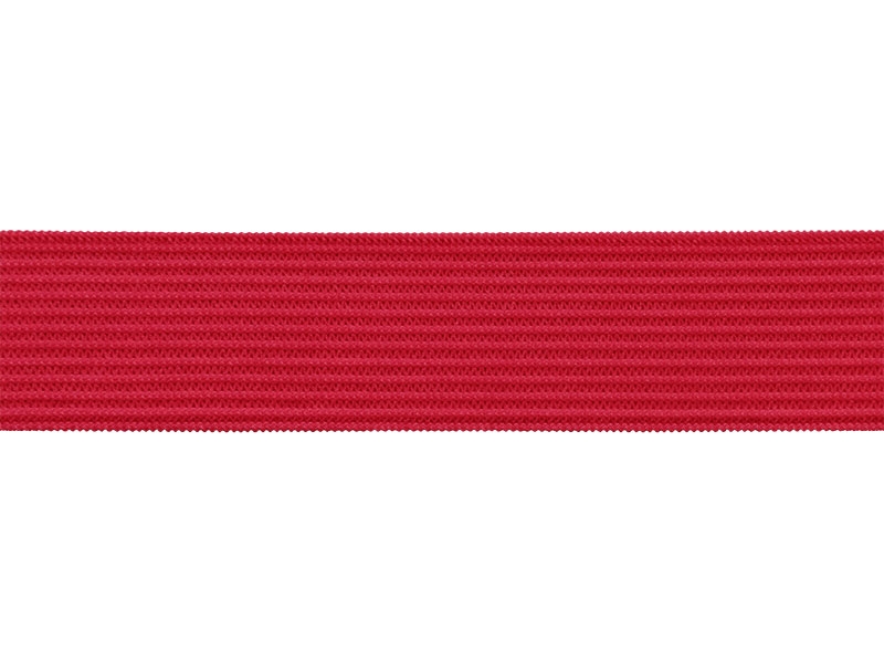 Elastischer band flach gestrickt 20 mm (516) Rosa polyester 25 lm